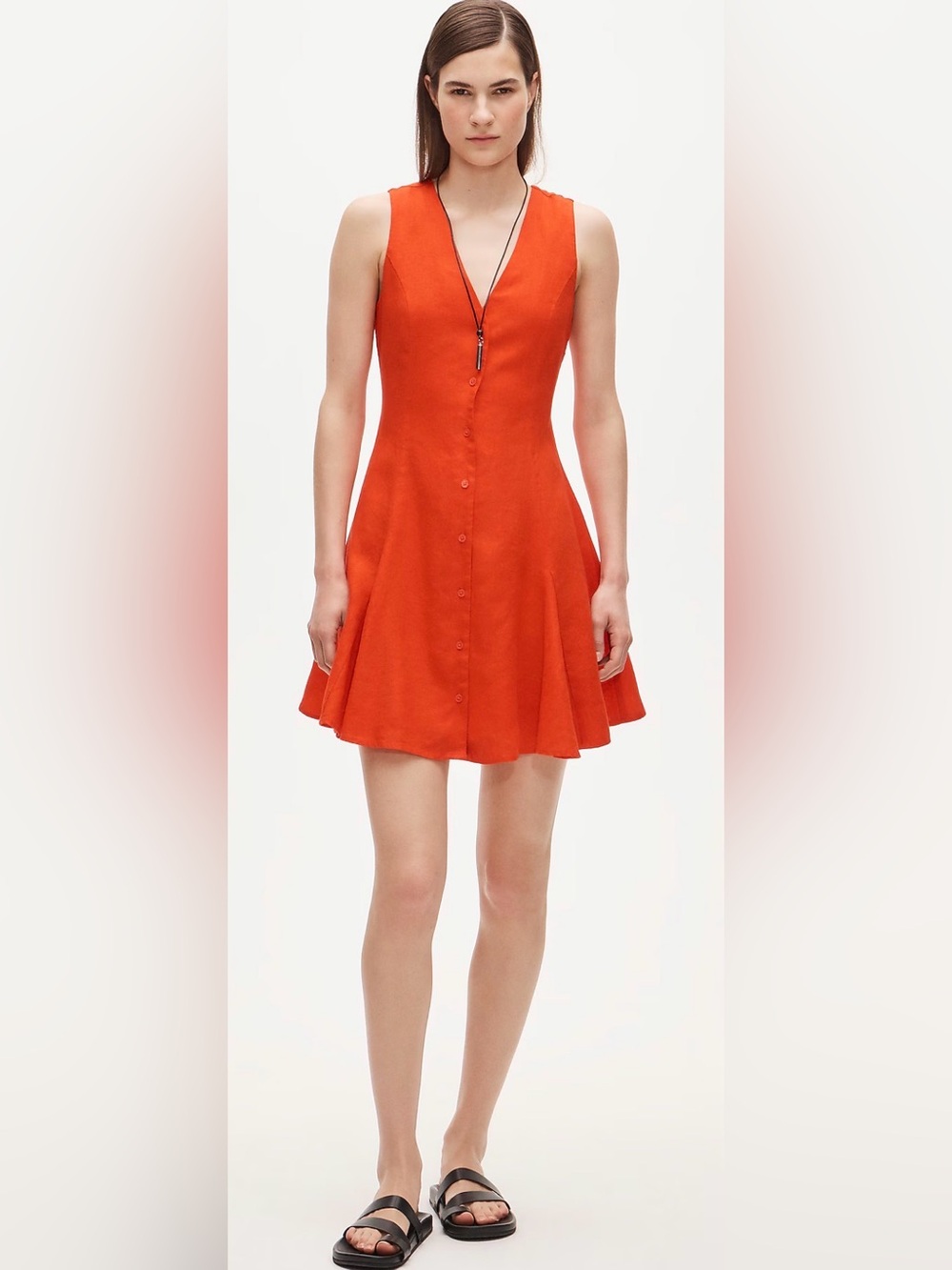 NWT J. Crew Linen Sleeveless Mini Dress